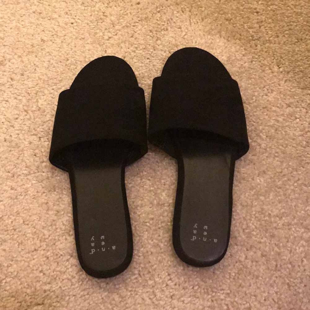 Target Slip on Suede Sandals